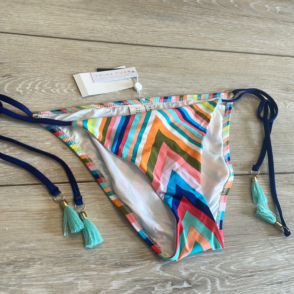 New Trina Turk bikini bottoms. Festival. Sexy. Photo shoot. Vacation